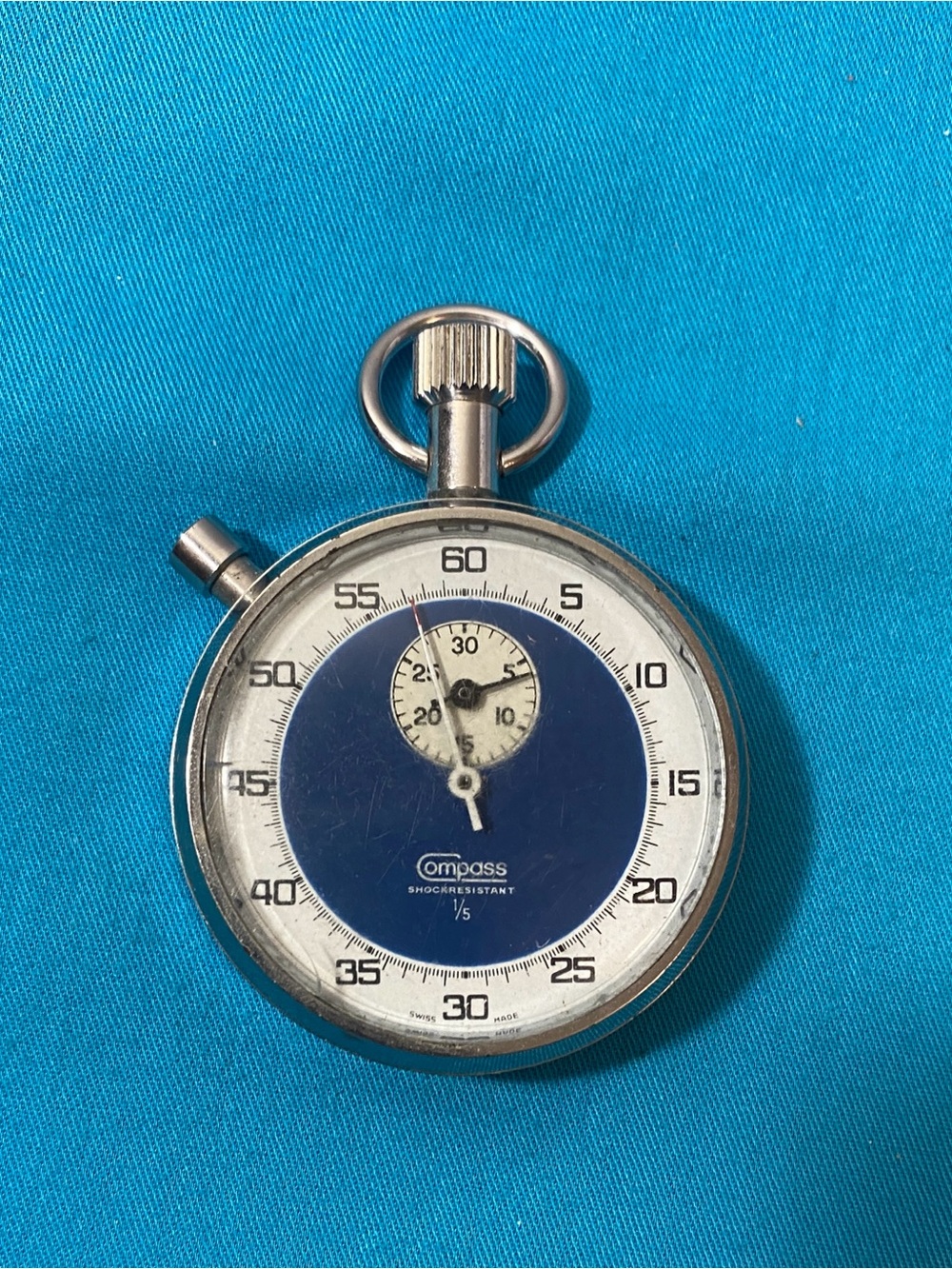 Vintage Compass Stopwatch